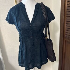 Hillard & Hanson Babydoll Top